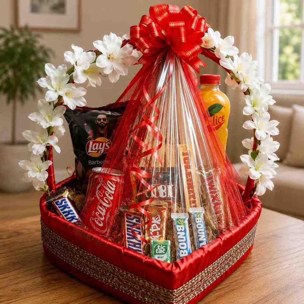 Festive gift basket available at our online gift shop Lahore.