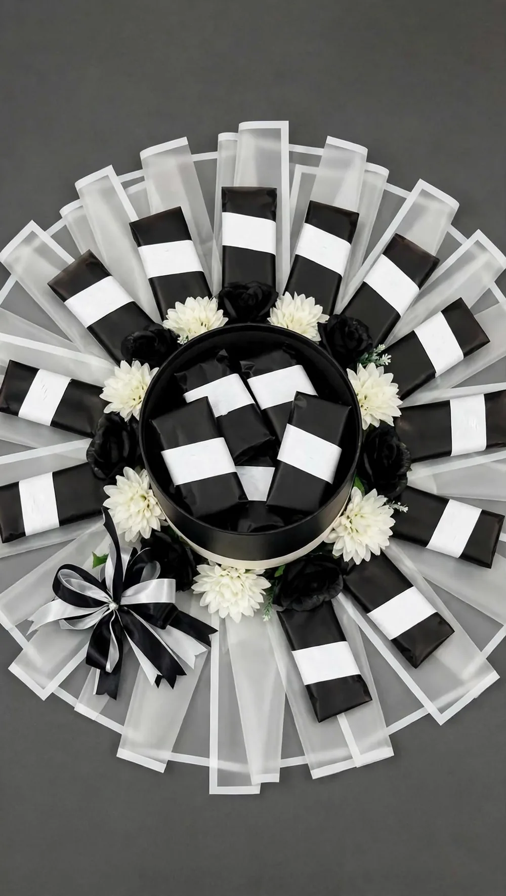 Luxury Perfume Gift Box – top view | PakFlowerShop