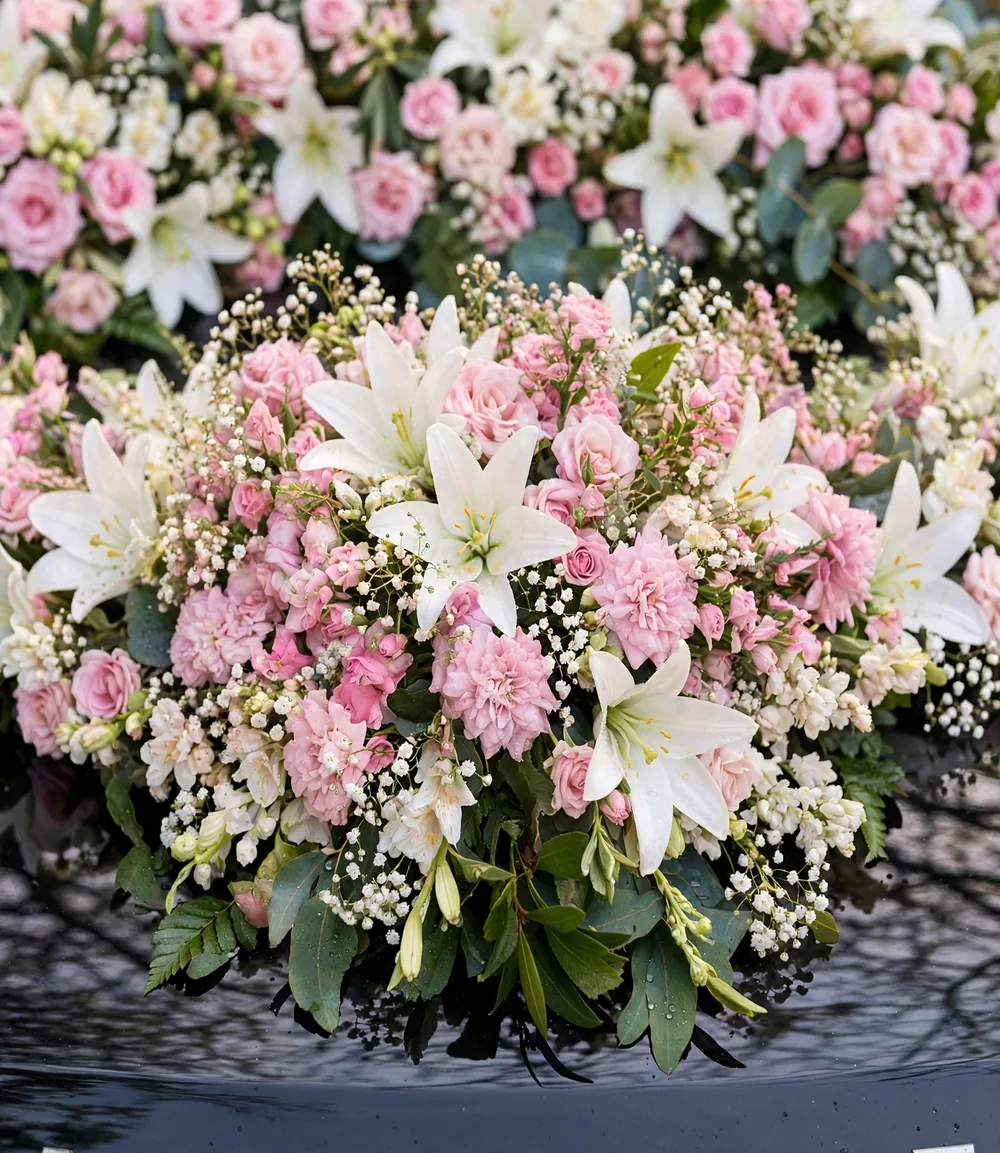 Premium Bridal Car Decor – detail view | PakFlowerShop
